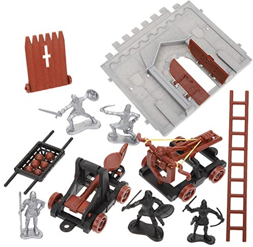Abaodam Château De Jeu Modèle Réduit De Soldats Miniatures Jouet De Véhicule De Figurines