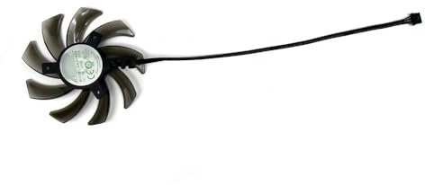 85MM 4PIN GA91S2U GTX1660 Video Card Fan Compatible with GTX 2070 2060 1660 Ti Graphics Card Cooling Fan(Brown)