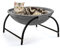 LIFLIX Elevated Cat Hammock Bed with Removable Plush, Free-Standing Cat Cot, Raised Stable Pet Bed(Gray)