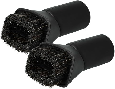 vhbw 2x Staubbürste Möbelbürste kompatibel mit Kärcher NT 65/2 Eco | NT 65/2 Ap, NT 611 Eco Staubsauger mit Rundanschluss 35 mm - 7cm