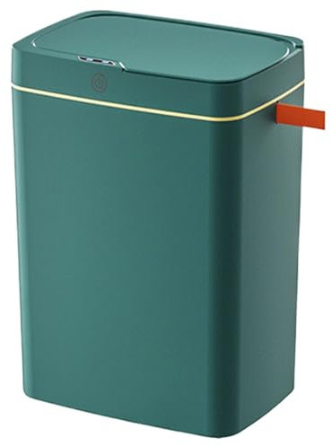 Papelera De Cocina - Papelera Inteligente De 15 L | Papelera Automática Recargable Por USB | Bote De Basura Para Baño | Bote De Basura De Cocina Con Tapa | Papelera Impermeable Para Baño Con Sensor De