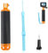 Floating Hand Grip for Action Cameras – Waterproof Handle Grip Compatible with EK7000/Brave 4/Brave 7 LE/Gopro Hero 12/11/10/9/Max/DJI Osmo Action, Anti-Slip Floating Stick for Water Sports