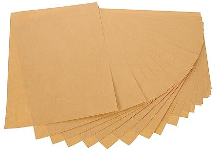 Veemoon 100hojas Papel Kraft Adhesivo Impresora Inyección Tinta Etiquetas Tienda