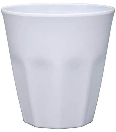 Kristallon 6X Melamine Beaker White 88mm x 90mm 290ml 10oz Drink Cup Mug