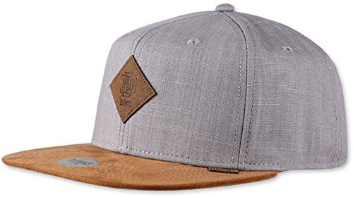 Djinns Snapback Cap 6P SB Linen Grey, Size:ONE Size