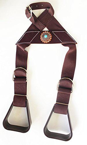 Horse Saddle Western Show Buddy Stirrups kids Child Youth Pony Rodeo 5138CO247
