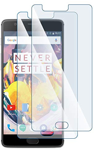 KARYLAX - Displayschutzfolie aus flexiblem Glas, Härtegrad 9H, kratzfest, Displayschutzfolie für Smartphone OnePlus 3T, 2 Stück