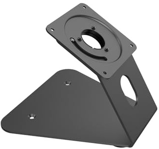 KIMEX - Soporte para Tablets - Montaje en Mesa o en Pared - Función rotativa 90° - Negro - 091-0106