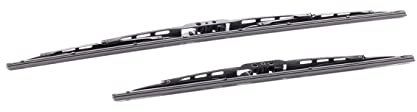 RIDEX Escobilla Limpiaparabrisas Juego de 2 Escobillas sin spoiler Delante | Tipo de escobilla: Escobillas con arco, sin spoiler, Estándar | Longitud 1: 530mm | Longitud 2: 380mm 298W0249