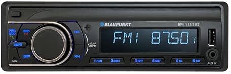 Blaupunkt Autoradio BPA1121BT Colore Nero, 1 DIN