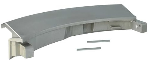 vhbw Tirador de puerta de repuesto compatible con Bosch Logixx 8 WAS32-serie lavadora - Reemplaza 648581, 00751786