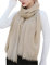 Tuopuda Damen Schal Stola Festlich Elegante Scarves Muslim Kopftuch Halstuch Hijab Umschlagstuch für Abendkleid Braut Hochzeit Sonnenschutz Frühling Sommer Herbst Winter Geschenk 195 x 95CM, Khaki
