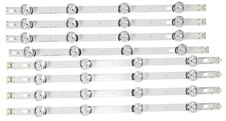 Nicfaky Bande de RéTroéClairage à LED 8 pour LG 42 Pouces TV 3.0 42 Pouces 6916L 1709B 1710B 1957E 1956E 6916L-1956A 6916L-1957A 42Lb561V