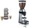 De'Longhi Dedica Arte EC 885.GY, Espresso Siebträgermaschine, 15 cm breit, 1 Liter Wassertank, Grau & Graef Kaffeemühle CM 800,128W,‎350 Gramm, 23 x 13.2 x 38.5 cm, Silber