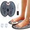 yummici Masajeador de Pies Eléctrico EMS para Maseajor de Pies EMS Foot Massager con 8 Modos y 19 Engranajesr Masaje de Piernas Portátil para Aliviar Dolor Cansadas Mejorar la Circulación Sanguínea