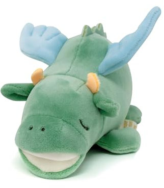Nemu Nemu Animals - Peluche Kawaii Dragon - Peluche Animaux Extra Douce et Douillette - Doudou Dragon Conçu au Japon - Coussin Douillet - Taille S 18 cm