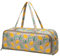 Coopay Knitting Bags for Wool and Needles Storage, Knitting Bag with Pin Case, Zipper Compartment for Up to 40cm Knitting Needles, Knitting Project Storage Travel Bag, Large Yarn Holder, Lemon