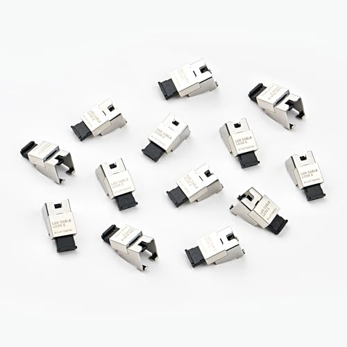 Smart Keeper Essential / 12 x LAN Cable Locks 2 Without Lock Key Basic/Gelb