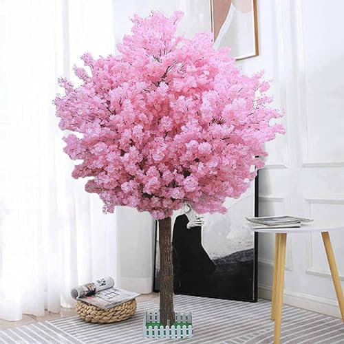 ZXSYYDS Arbre de Fleurs de Cerisier Artificiel, Arbre à souhaits, Arbre de Fleurs de Cerisier Artificiel réaliste, Faux Arbre à Fleurs de Sakura, Parfait pour la décoration de fête de Mariage,2m*1.5m