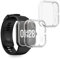 kwmobile Set 2X Custodia Smartwatch Compatibile con Xiaomi Redmi Watch 4 Cover - Case Silicone Protezione Orologio Fitness Trasparente