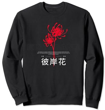 Lys araignée rouge Sweatshirt