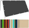 Sonnensegel Sonnenschutz inkl Befestigungsseile 260 x 470 cm,Sonnenschutz 98% Uv Schutz Windschutz Reißfest Wetterfest, Sonnensegel Sonnentuch Schattiernetz Markise,Für Balkon Garten, Dunkelgrau