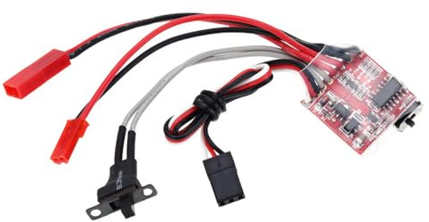 POFET RC ESC Winch Switch Controller,RC Car Electric Speed Controller Model Car Accessories 30A Brushed ESC Winch Switch Controller for Aircraft Ships