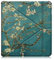 Huanghua Coque de protection pour liseuse Kobo Libra H2O compatible avec Kobo Libra H2O modèle N873, coque de protection mise en veille et réveil automatique (fleur)