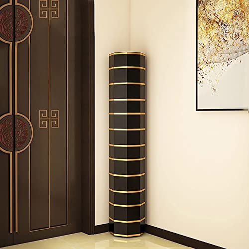 Generisch Rotating Shoe Rack Tower 15 Animali Shoe Organizer per Bedroom Garage Entryway with Portable Shoe Cabinet Door Modern Vertical Shoe Shelf Multifunctional Household Shoe Storage
