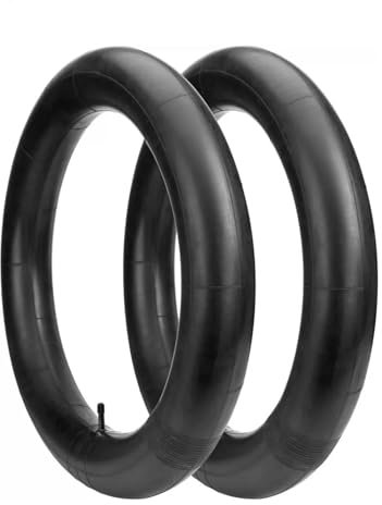 2-Pack 20x4.0 Fat Bike Tyre Tubes, Heavy Duty E-Bike Inner Tubes with 30mm Valve, Butyl Rubber MTB Inner Tubes for Bicycle