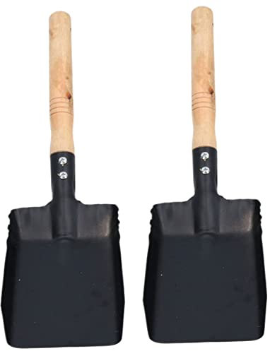 Toddmomy 2pièces Pelle pour Jardin Bêche Agricole Outil De Plantation Pratique pour Maison Et Extérieur