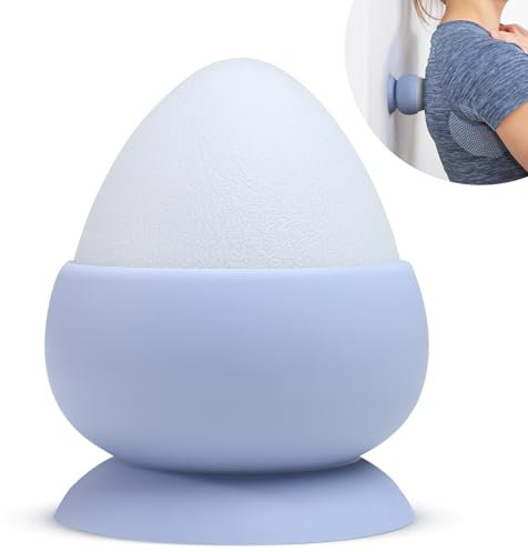 YANGTSUNG Triggerpunkt Drücker, triggerpunkt Massagegerät Faszienball Massage Ball Fascia Fitness Ball mit Saugnapf für Muskelschmerzen und Verspannungen der Rücken, Nacken, Arme, Schulter, Grau