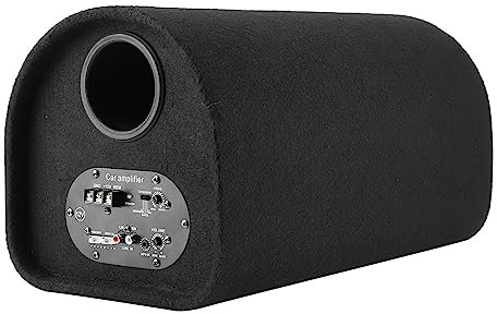 Haut-parleurs grand consommateur pour subwoofer automobile pour modification audio cuir noir modification audio