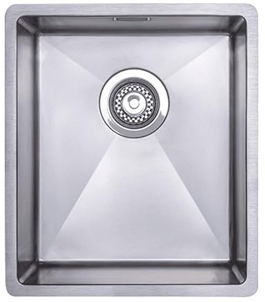 Austen & Co. Venecia Stainless Steel Medium Inset/Undermount Single Bowl Kitchen Sink