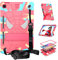 Viajes con tableta Funda Infantil Compatible with Tablet Samsung Galaxy Tab S6 Lite 10.4 Pulgadas Modelo SM-P610, Funda Protectora a Prueba de Golpes y Resistente con Soporte Incorporado+Correa Compat