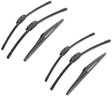 HPZPRPCEW 3 Piezas Limpiaparabrisas para Mazda 3 BM BN 2013 2014 2015 2016 2017 2018 Escobillas Delanteras/traseras Accesorios Auto(6 PCS)