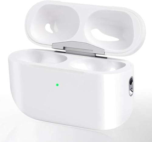 Kabelloses Ladecase Kompatibel mit Air Pods Pro und Air Pods Pro 2, USB-C Wireless Charging Case Original Ersatz Replacement,Bluetooth Pairing Sync Button