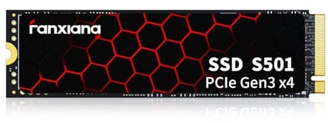 fanxiang SSD NVMe 128GB M.2 2280 PCIe Gen3x4, Fino a 1200 MB/s, S501