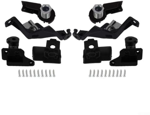 Scheinwerferhalterung für golf 7 14-17 Links für rechts 5G0998226 Kunststoff Lampenfassung Reparaturset Direkt Ersatz OE Frontscheinwerfer Halter für golf 7 2014 bis 2017 Paar Set Hauptscheinwerfer