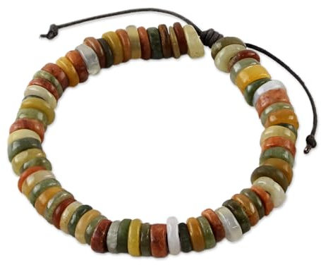 NOVICA Multi-gem Jade Perlen Armband, Seasonal Auswirkungen '