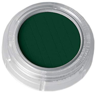 Lidschatten/Rouge, Döschen 2g, Farbe 487 Tiefgrün, Profi-Make-Up, sehr intensive Farbkraft