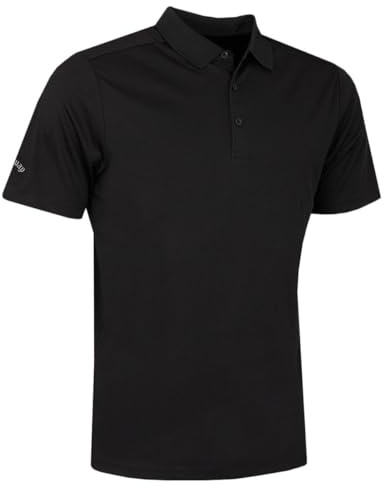 Callaway Golf Herren Turnier Opti-Dri-Polo-Hemd - Kaviar - XXL