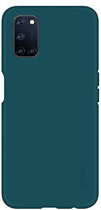 OPPO Coque de Protection Verte en Silicone A72