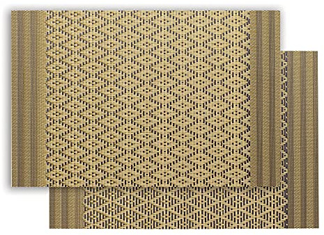 Tischset Kadra 33 X 45 schwarz/gold 33 x 45 cm Winkler
