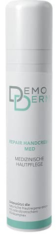 DEMODERM Repair Handcreme Med - Medizinische Hautpflege - 50 ml - Mikrobiotische medizinische Spezialhandpflege zur nachhaltigen Regeneration Ihrer Haut
