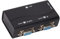 PUSOKEI VGA-Splitter, 1-in-2-Ausgang VGA-Splitter, USB-betriebener 250-MHz-1080P-Video-Splitter, mit USB-Kabel, Plug-and-Play, für die Bildschirmduplizierung