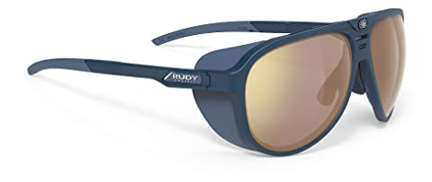 Rudy Project Unisex STARDASH Blue Navy Matte Impactx Photochromic 2 Laser Crimson Sonnenbrille, Talla Única