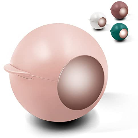 Reusable Lint Roller for Pet Hair, Washable Lint Remover for Clothes, Portable Pet Hair Remover for Travel Household (Pink)