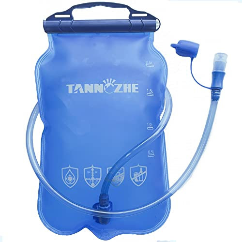 TANNOZHE Trinkblase, 3 Liter, auslaufsichere Wasserblase, BPA-freier Trinkrucksack, Ersatz, Sport, Reise, Reservoir, Trinkbeutel, Wandern, Outdoor,
