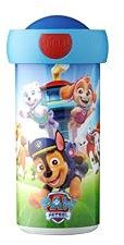 Mepal - Verschlussbecher Campus - Trinkbecher - Auslaufsicherer Wasserflasche für Kinder - Wiederverwendbarer Becher - BPA-frei & Spülmaschinenfest - 300 ml - Paw Patrol Pups